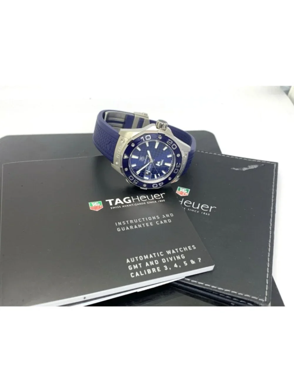 Tag Heuer Aquaracer Leonardo DiCaprio NRDC Limited Edition Swiss Automatic Blue